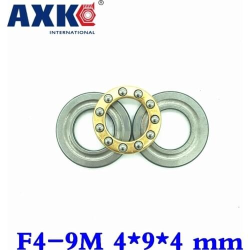 2021 Rushed Top Fashion Rolamentos Rodamientos Axk Axial Ball Thrust Bearings F4-9m 4x9x4mm Miniature Plane Bearing 4*9*4 Mm