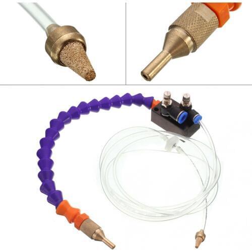 Mist Coolant Milling Drill Lubrication Spray System CNC with 8mm Air Pipe for Metal Cutting Engraving Cooling Machine Tool