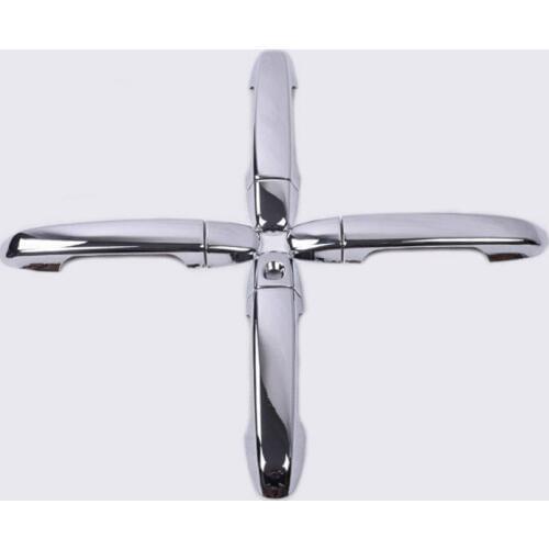 FUNDUOO For Toyota Camry 2012 - 2016 Toyota Auris 2013-2017 E180 HIGH QUALITY CHROME CAR DOOR HANDLE COVER TRIM MOLDING