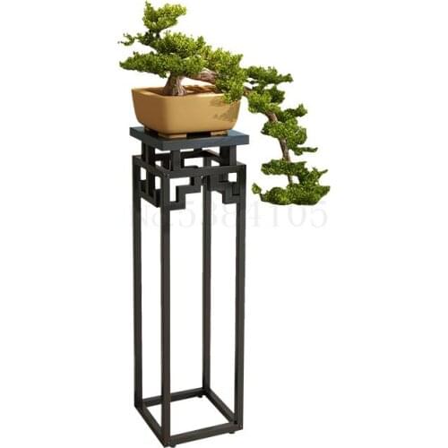 Indoor Flower Stand Household Multi-layer Storage Flower Shelf Balcony Decoration Chinese Flower Pot Rack Living Room Green Radi