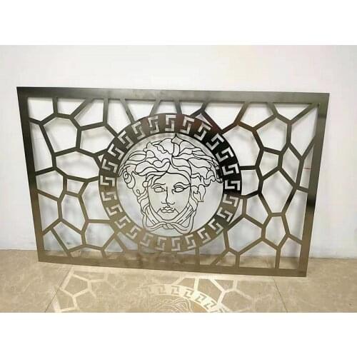 Metal graphics laser processing laser cutting non-standard stainless steel plate laser cutting processing