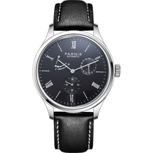 Men wrist watch top luxury brand,mens automatic watches PARNIS man mechanical wristwatch waterproof clock sapphire dress relogio