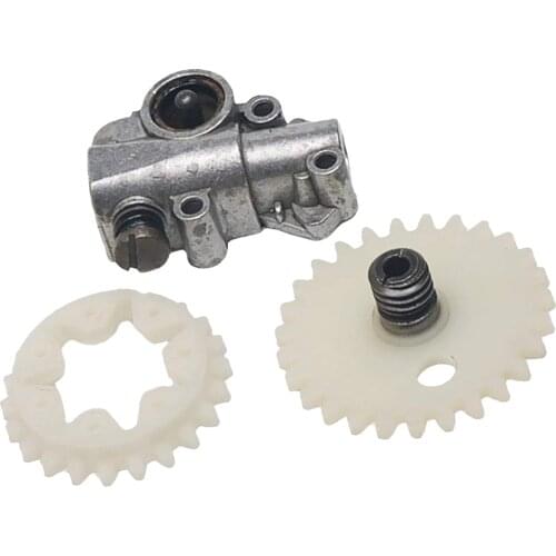 NEW OIL PUMP WORM GEAR SPUR WHEEL KITS FITS FOR STIHL CHAINSAW 038 MS380 381