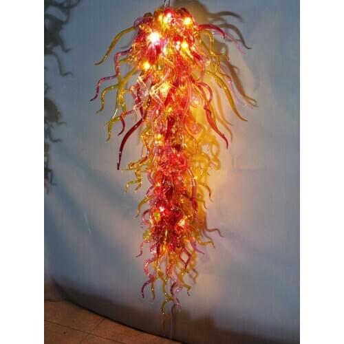 Wholesale Modern Type Style Customized Blown Glass Chandelier
