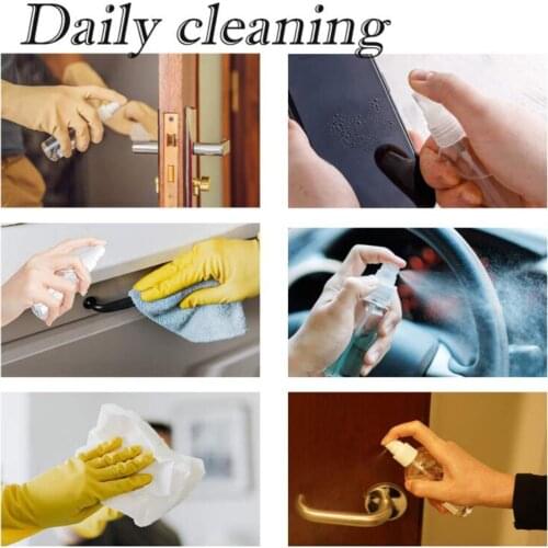 Portable 60ml 16 Pack Empty Spray Bottle Home Make up Clear Bottles Reusable