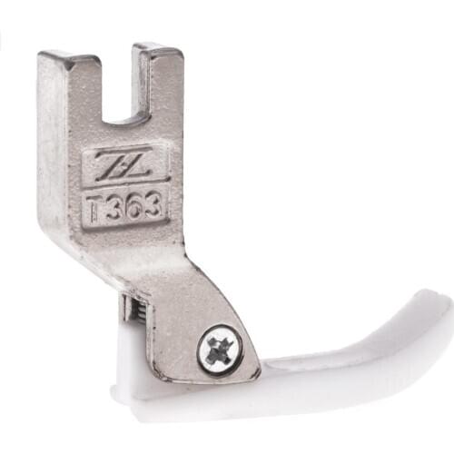 Lockstitch Sewing Machine Spare Parts T363 Plastic Zipper Presser Foot