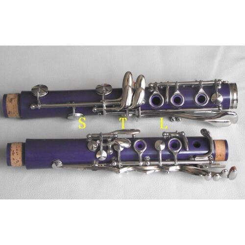 Bb Soprano Purple clarinet color Clarinet Good sound good Material