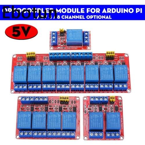 Relay module 1 2 4 6 8 Channel 5V 12V Relay Module Board Shield with Optocoupler Support High and Low Level Trigger for Arduino