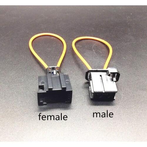 Fiber MOST optical optic loop bypass Male & Female Adapter Diagnostic Cable for Audi BMW Porsche Mercedes-Benz 1-1355426-1
