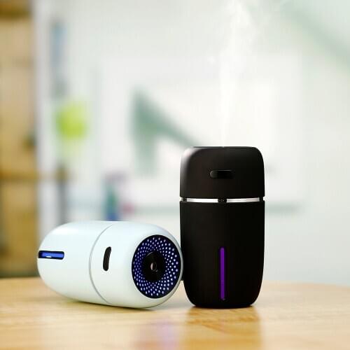 USB Car Desktop Humidifier 200ML Colorful Diffuser Cute I Air Humidifier Multi-function Household Car Air Diffuser