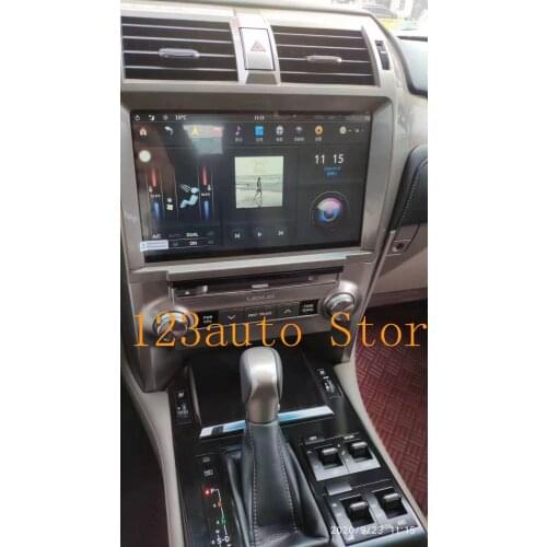 11.8 inch Android 9.0 Car DVD GPS Player navigation for LEXUS GX400 GX460 PX6 CARPLAY IPS RADIO DSP