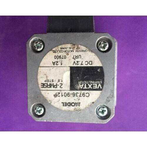 C9736-9012 , stepper motor , used in good condition . 80% appearance new , good working , free shipping