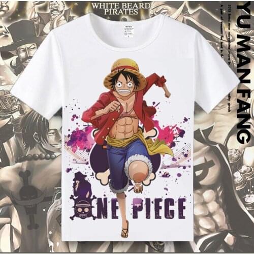 One Piece Luffy Ace Roronoa Zoro 3D Print Cosplay T Shirt Summer Graphic Tees Crew Neck Harajuku Casual Top Costume tshirt