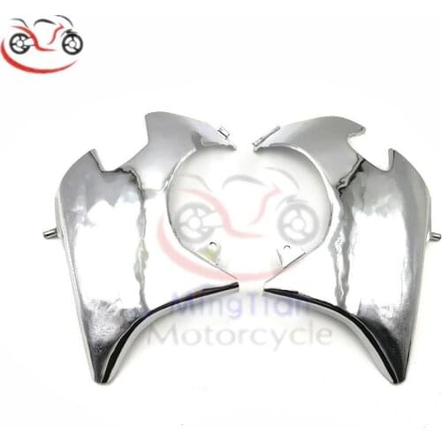 Chrome Motorcycle Metal Neck Trim Covers For HONDA Shadow VT400 VT 750 1997 1998 1999 2000 2001 2002 2003