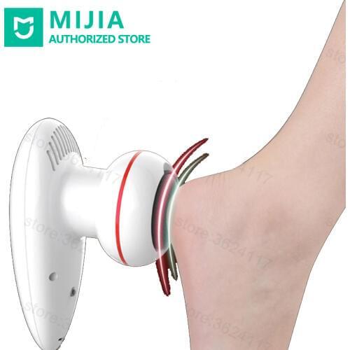Xiaomi mijia Vacuum Pump Adsorption Electric Foot Rasp Foot Massager Dander Cleaner USB Cable 12 in 1