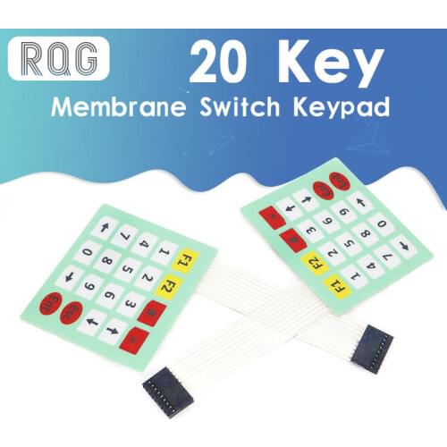 1pcs 4x5 Matrix Array 20 Key Membrane Switch Keypad Keyboard Control Panel Microprocessor Keyboard Controller for Arduino 5*4