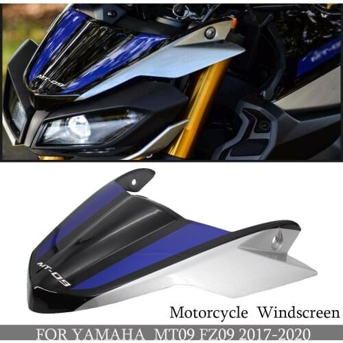 Motorcycle Accessories Front Windscreen Air Deflector Windshield FOR YAMAHA MT 09 MT09 FZ09 New Windshield