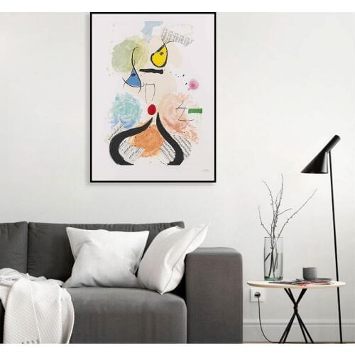 Wall Art Pictures For Living Room Home DecorWall Art Canvas Abstract Graffiti Canvas Oil Painting Printed Unframed Wall Posters