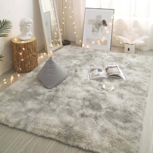 Tie-dye Carpet Living Room Coffee Table Bedroom Cute Bedside Blanket Floor Mat
