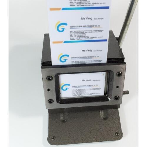 Manual ID Business Credit cutter Paper Name Card PVC card Cutting Machine Die Punch Thickness Cutter Manual Machine