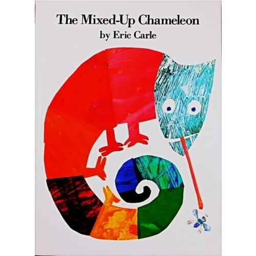 The Mixed-up Chameleon By Eric Carle Educational English Picture Book Learning Card Story Book For Baby Kids Children Gifts