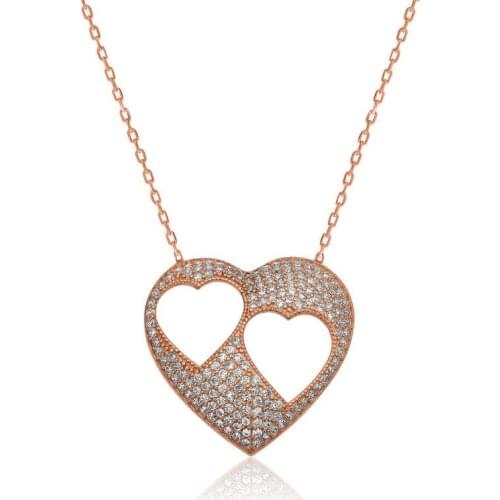 Tevuli 925 Sterling Silver Heart Women Necklace