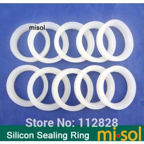 100pcs/lot of white silicon sealing ring sealing loop for vacuum tube 47mm, for solar water heater