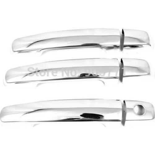 High Quality Chrome Door Handle 3 Drs for Suzuki Grand Vitara 06-12 free shipping