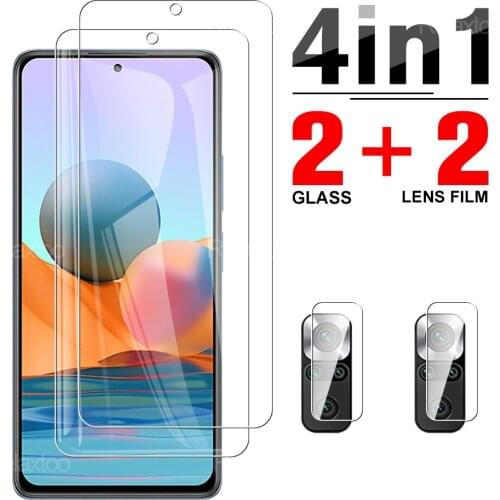 Full Cover Tempered Glass Protector For Xiaomi Redmi Note 10 Pro Camera Lens Protective Glas For Xaomi Readmi Note10 10Pro 6.67"