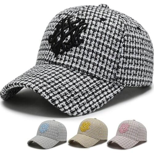 Lady Hat Korean Edition Fashion Patterned Baseball Cap Outdoor Sun Protection Embroidered Cap Casual Sun Cap