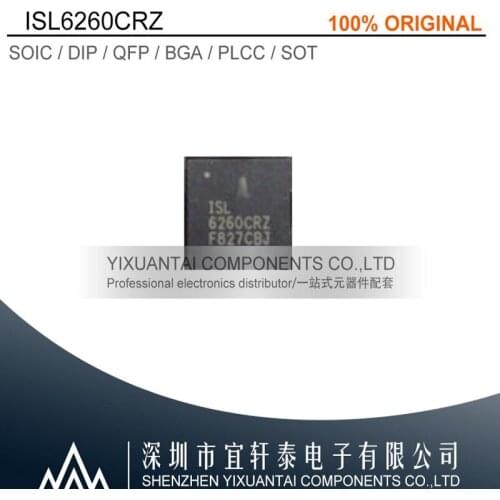 20pcs/lot 50pcs/lot 100pcs/lot Free shipping 100% original ISL6260CRZ 6260CRZ QFN