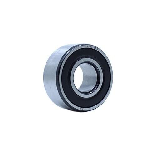 5204 2RS Bearing 20 x 47 x 20.6 mm ( 1 PC ) Axial Double Row Angular Contact 5204RS 3204 2RS 3056204 Ball Bearings