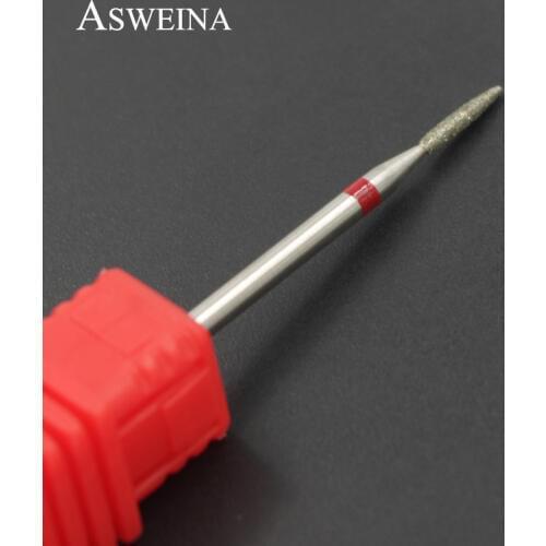 ASWEINA Diamond Grinding Burrs Nail Drill Bit Dead Skin Removal Mill Cutter Manicure Nail Drill Accessories Electric Nail File