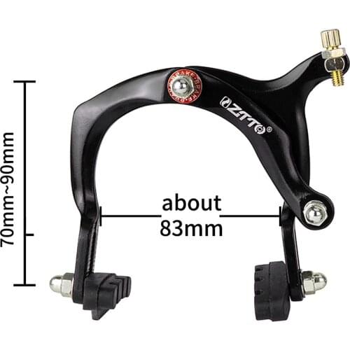 Aluminum Bicycle Brakes Long Arm Pliers Brake Calipers C Brake City Cycling Road Mountain Bike Brake Caliper Front & Rear