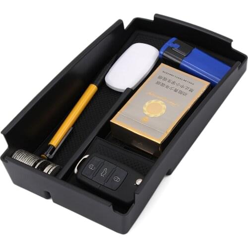 Car styling Car Glove Box Armrest Box Secondary Storage For Volkswagen VW CC Passat B7 MAGOTAN B6 B7L, Auto Accessories