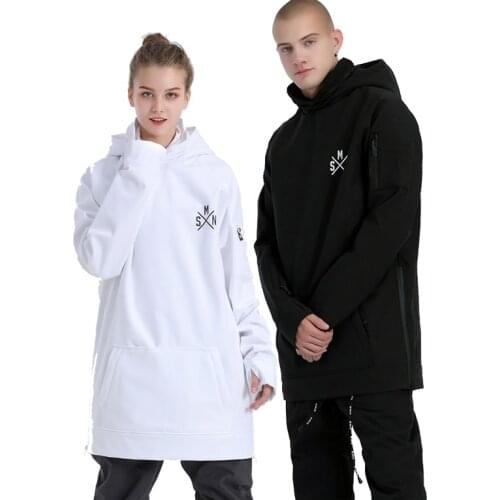 Brand Mens and Womens Snow Suit Wear Outdoor Pullover Ski Costumes Coat Waterproof Snowboard Clothing Jacket Winter Sweater