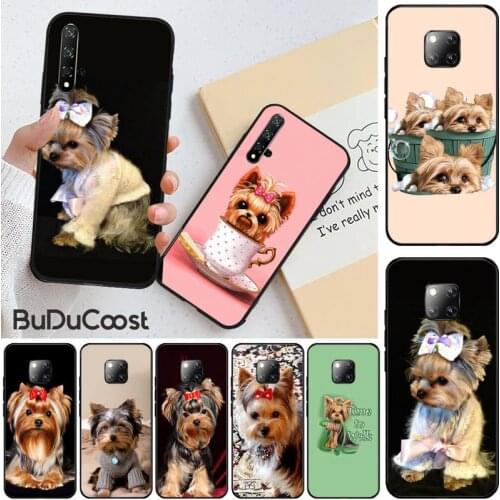 Yorkshire Terrier Dog Puppy Phone Case For Huawei Honor 8X 9 10 20 Lite 7A 8A 5A 7C 10i 20i 9X Play 8C