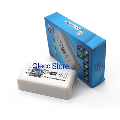 RGB WiFi Led Controller DC12-24V With 21Key RF Remote Control For RGB LED Strip Light / Panel Light / Ceiling Lamp