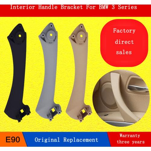 ABS Plastic Car Inner Door Panel Handle Pull Trim Cover bracket for BMW E90 320 3 series Old Style 04-12 Years