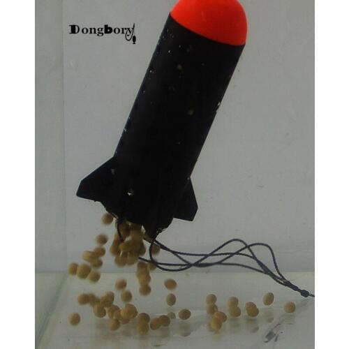 Dongbory Cast Bait Thrower Fishing Pellet Feeder Bait Trap Cage for Coarse Carp Fishing Carp Bait Dropper Groundbait cage