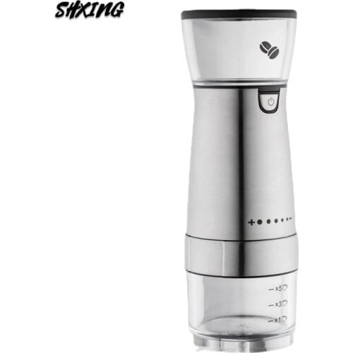 GZSH Fast Grinding USB Rechargeable Coffee Machine Coffee Grinder Electric Coffee Grinder Kitchen Coffee Appliance