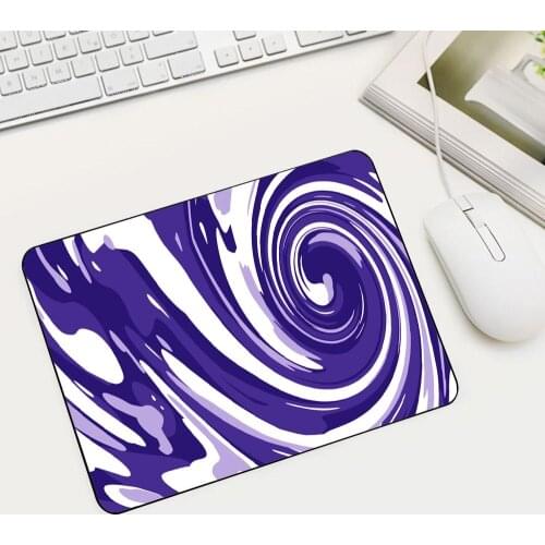 Small Mouse Pad Computer Office Gamer Keyboard Mouse Pad Art Purple Gaming Gamer Rug Desk Mat Work Mat Mouse Keyboard Mat Gamer
