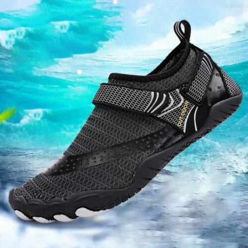 Trendy Five Fingers Outdoor Multifunctional Sports Shoes Lightweight Comfortable Hiking Shoes Wading Shoes Beach Shoes Size28-47