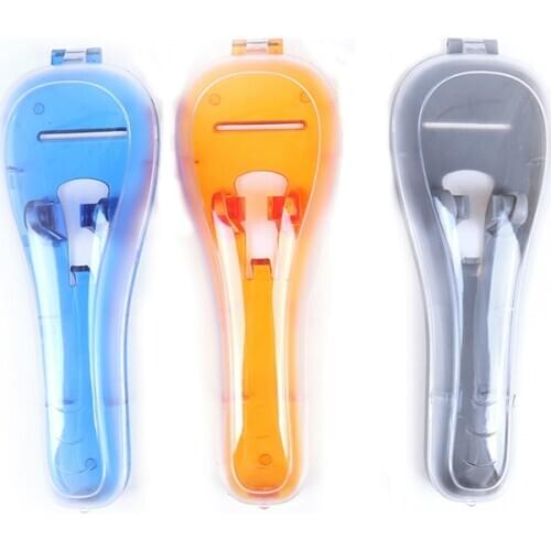 1 PCS Plastic Razor Blades Storage Box Shaver Holder Box Case Shaving Machine Practical Portable Travel Mens Razor Case