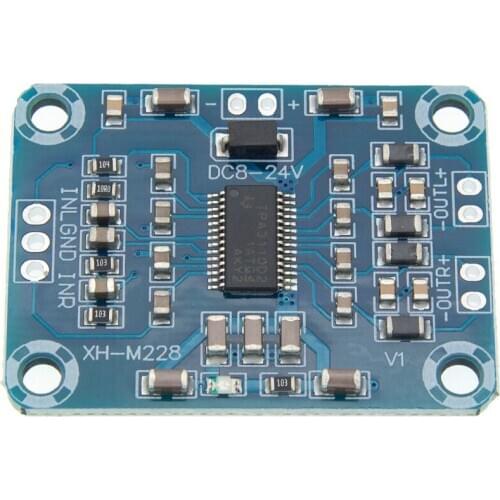 TPA3110 2X15W Digital Audio Stere Amplifier Board Module Mini Binaural AMP Controller 100dB DC 8-18V