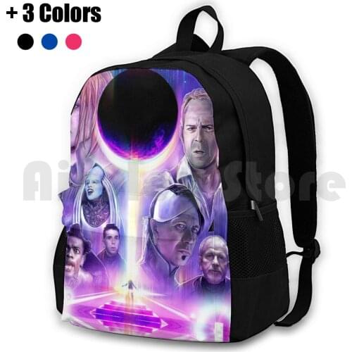 Love Is All You Need Outdoor Hiking Backpack Waterproof Camping Travel Fifth Movie Film Movie Scifi 90S Cult Classic Movies