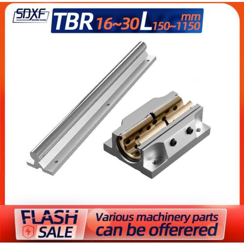 1/2 PCS domestic linear guide, lengthened copper sleeve TBR linear guide + lengthened copper sleeve TBR16/20/25/30, length is 15