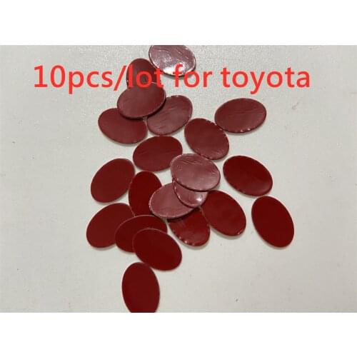 10pcs Car Key Sticker Logo Emblem Badge for toyota auto key