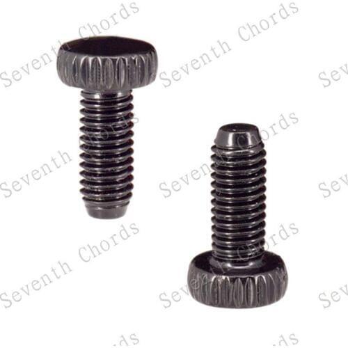 12Pcs/lot Black Tremolo Bridge Fine Tuning Screws For Electric Guitar accessories parts Double Locking Systyem