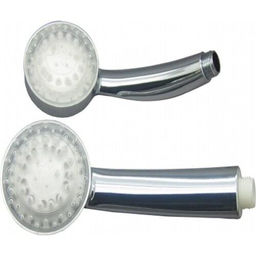 7 Color LED Lights Handing Rainfall Shower Head Single Round Head for Water Bath Bathroom New Romantic Automatic Magic